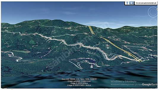 ALTINORDU IŞIKLI MEVKİ SATILIK 820 M2 DOĞA MANZARALI ARSA
